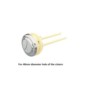 Round Toilet Button For 48mm Hole on Lid