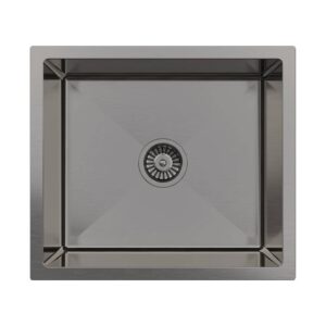 Gunmetal Colour Single Bowl Sink 500x450x220mm
