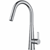 Goose Neck Pull-Down Kitchen mixer 360° Swivel Head
