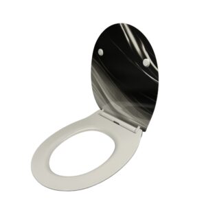 Toilet Seat Ebony Flow