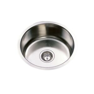 Top mount Kitchen Laundry Round Sink 450mm