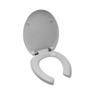 Open Front Toilet Seat