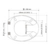 Open Front Toilet Seat