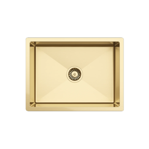 Gold Colour Single Bowl Sink 600x450x220mm