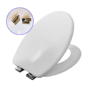 Toilet Seat Cover UF Duroplast Soft Close White Compatible for Caroma model A1060