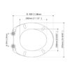 Toilet Seat For Caroma Imperial GU1110