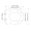U Shape Toilet Seat GU3020