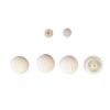 Round toilet seat buffer