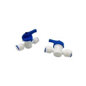 Tube Ball Valve Quick Connect Shut Off 1/4"