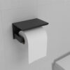 Toilet Paper Holder Black