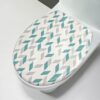 Toilet Seat Aqua Mosaic
