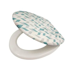 Toilet Seat Aqua Mosaic