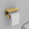Toilet Paper holder Golden