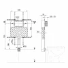 Toilet Concealed Inwall Cistern