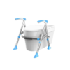 Adjustable Portable Toilet Safety Frame